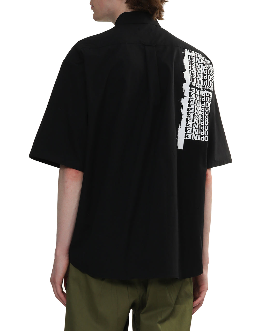 SOPHNET. X Simon Taylor Broken beauty short sleeve shirt