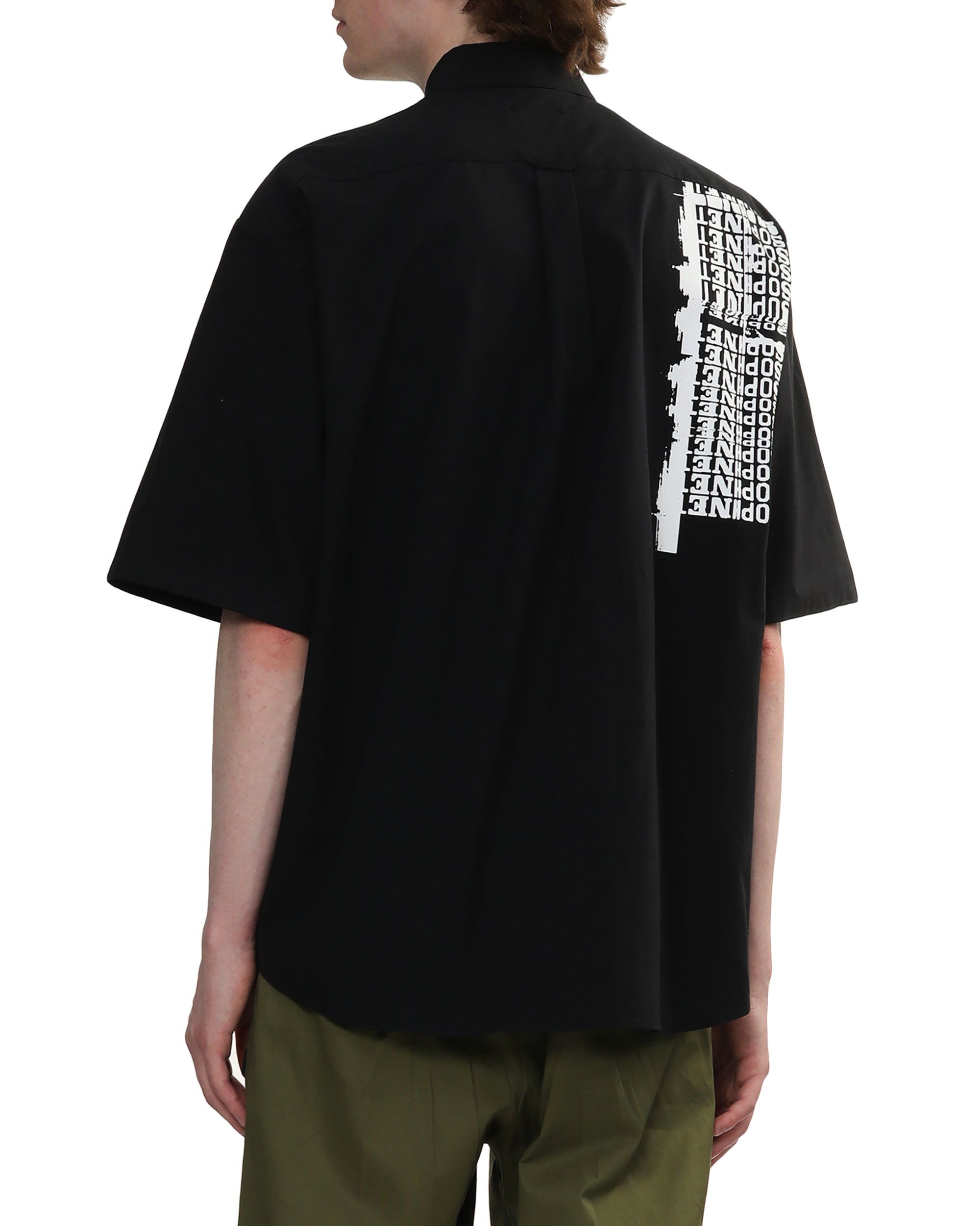 SOPHNET. X Simon Taylor Broken beauty short sleeve shirt