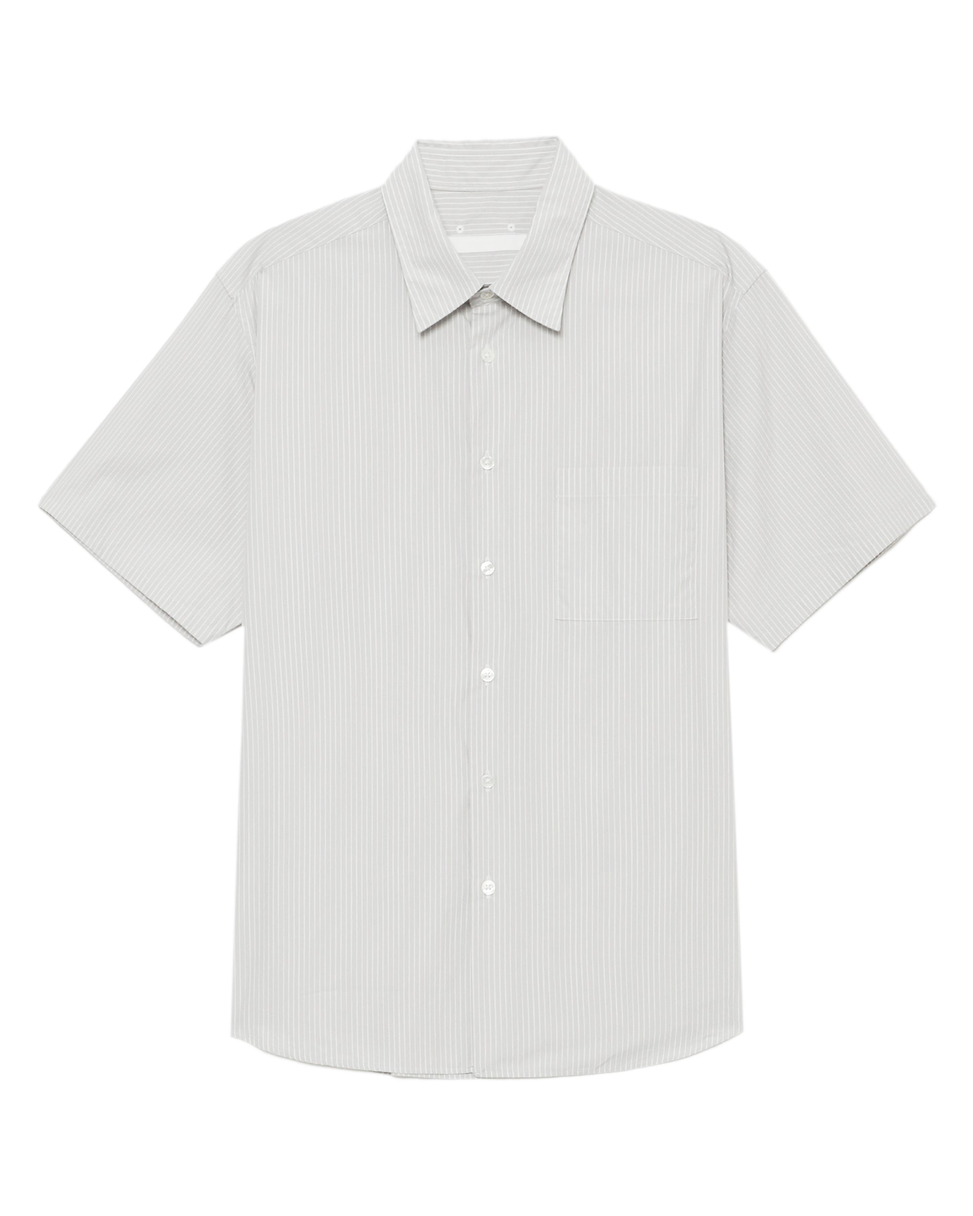 SOPHNET. Striped short-sleeve shirt