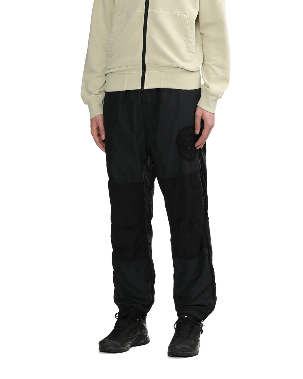 STONE ISLAND Brushed nylon joggers