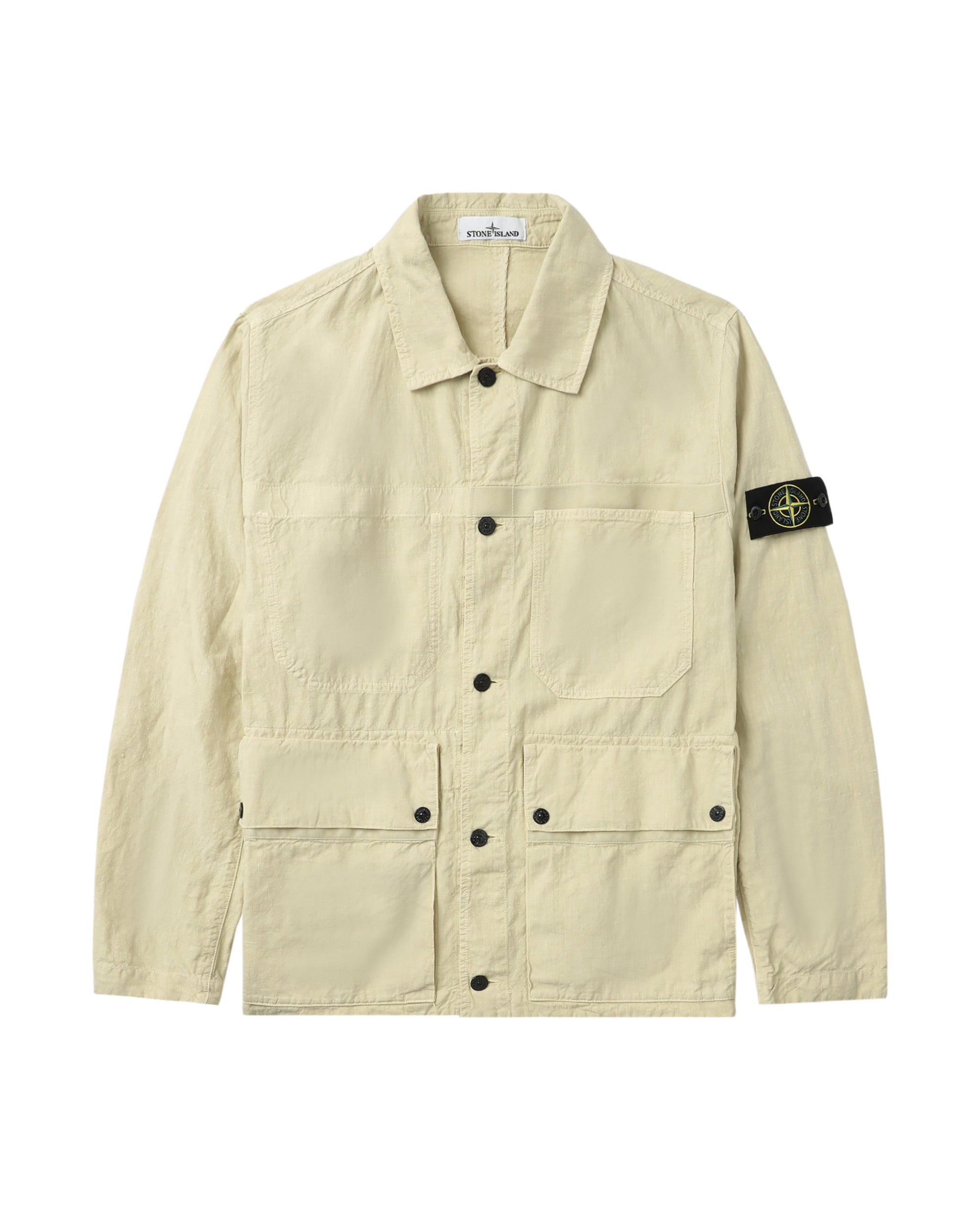 STONE ISLAND Button down cargo jacket