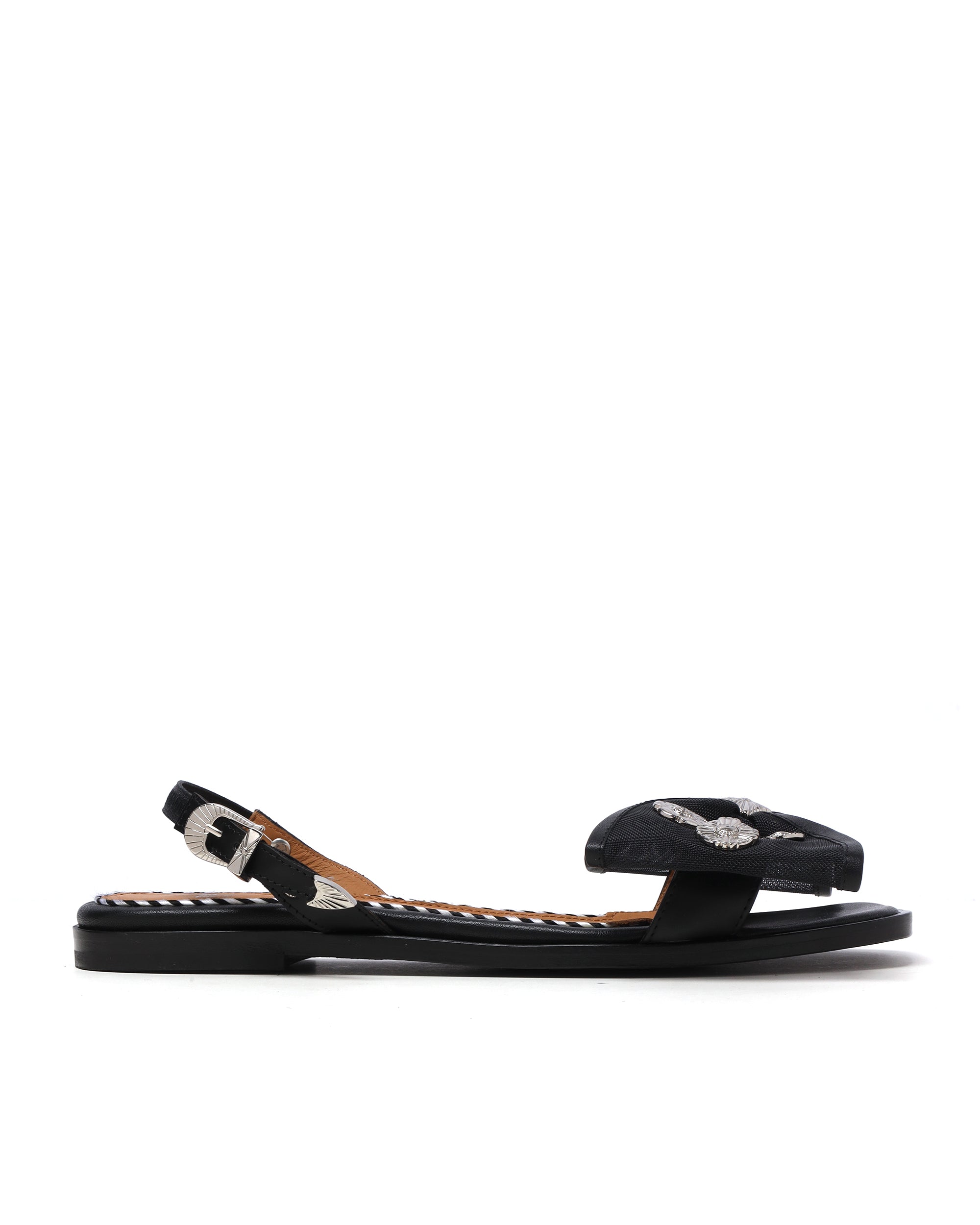 TOGA ARCHIVES Studded bow slingback sandals