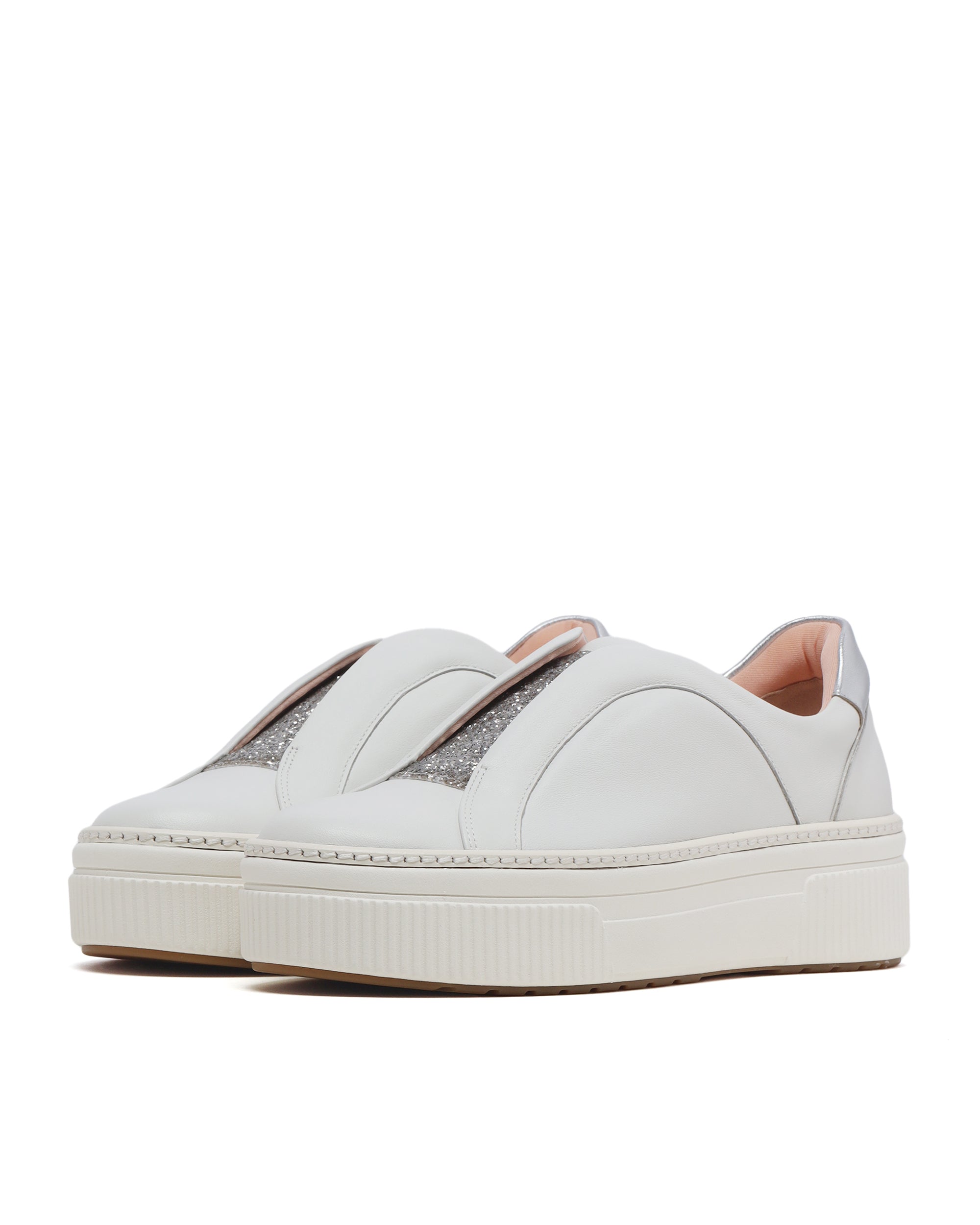 TSUMORI CHISATO Glitter platform sneakers