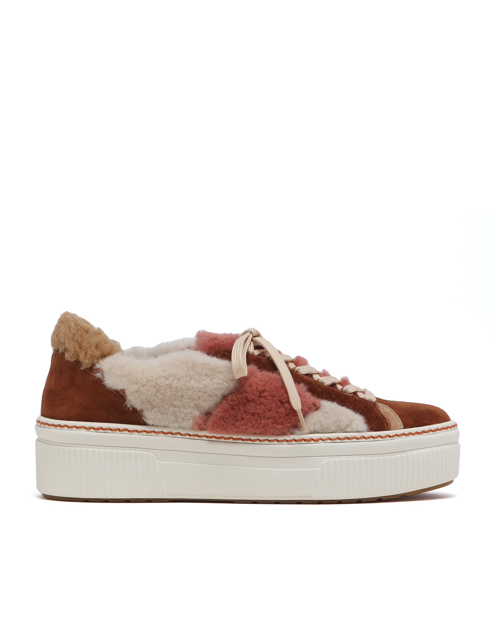 TSUMORI CHISATO Panelled platform sneakers