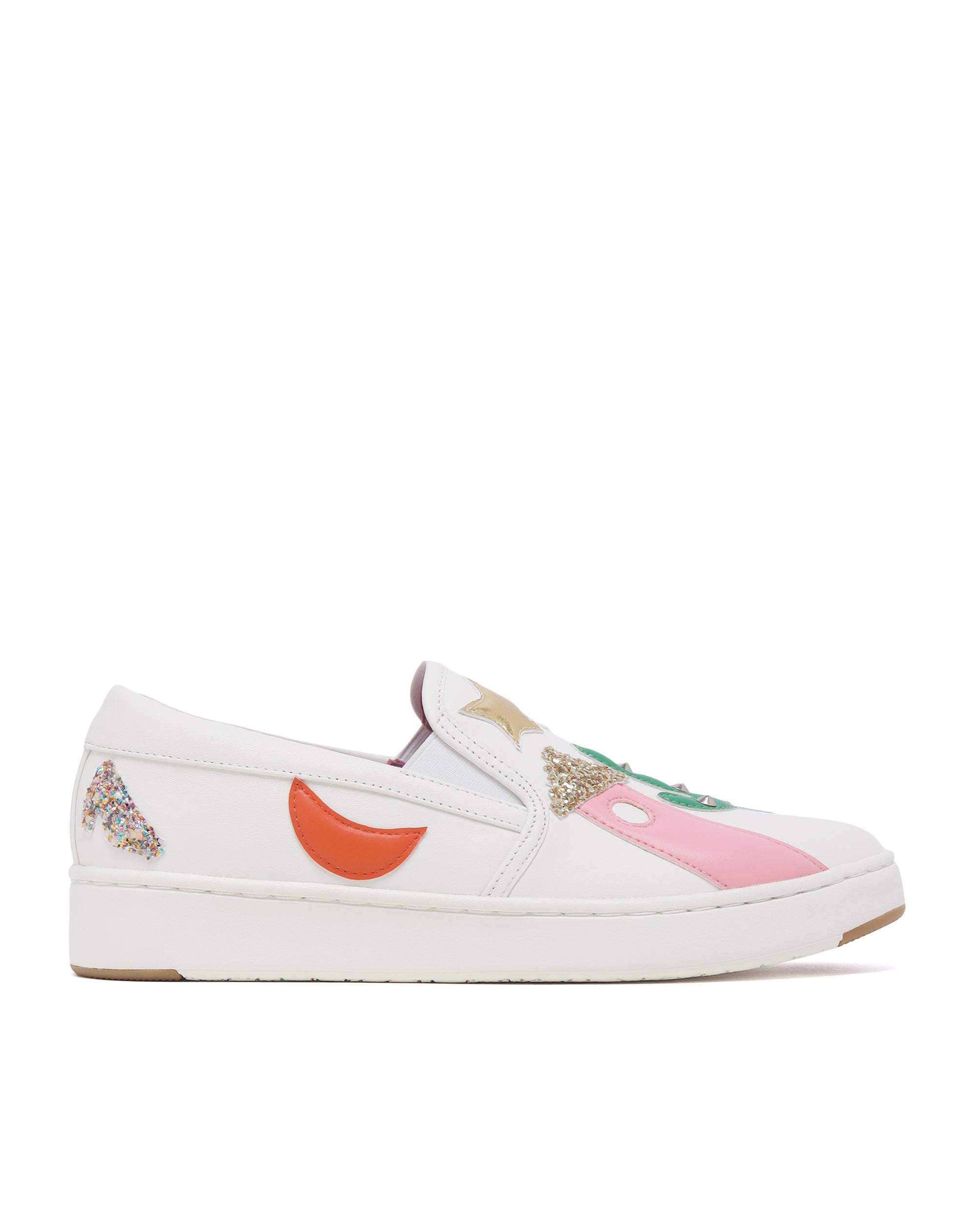 TSUMORI CHISATO Embellished slip-on shoes