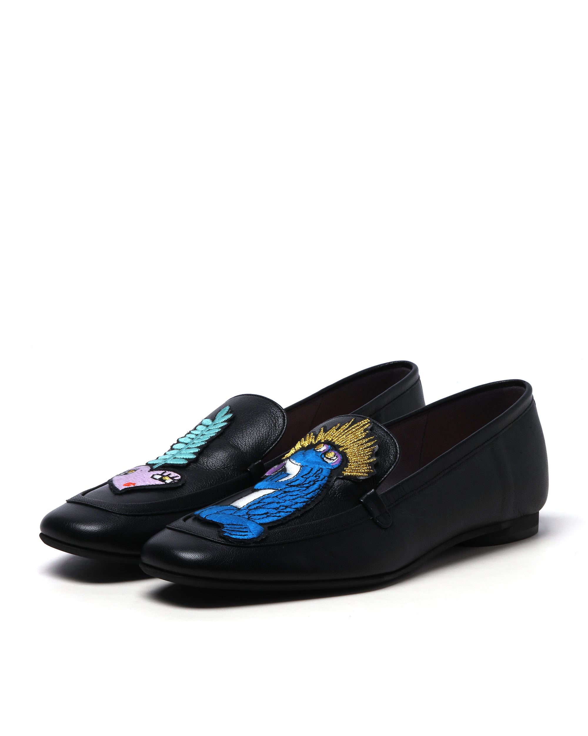 TSUMORI CHISATO Embroidered moccasins