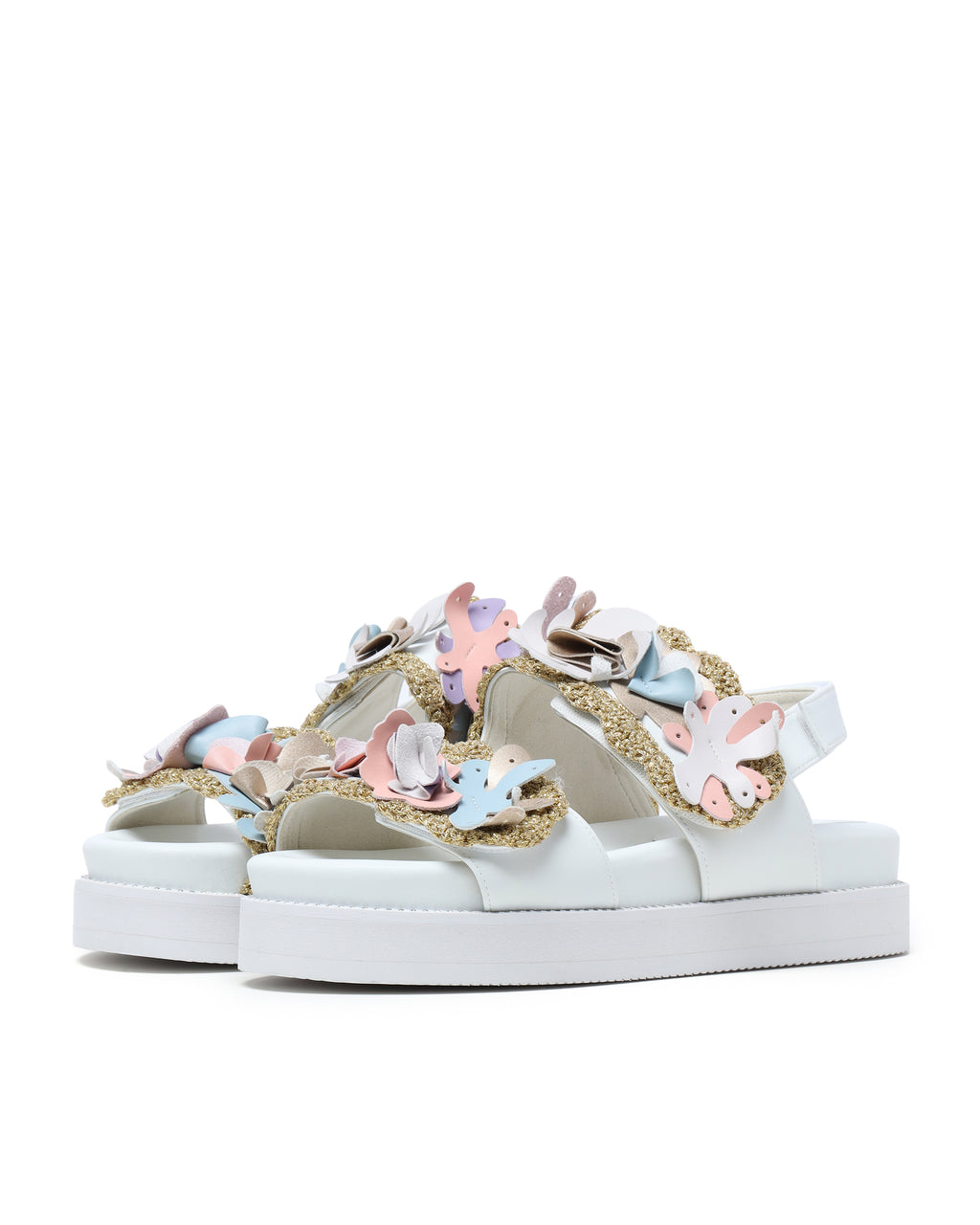 TSUMORI CHISATO Double strap sandals