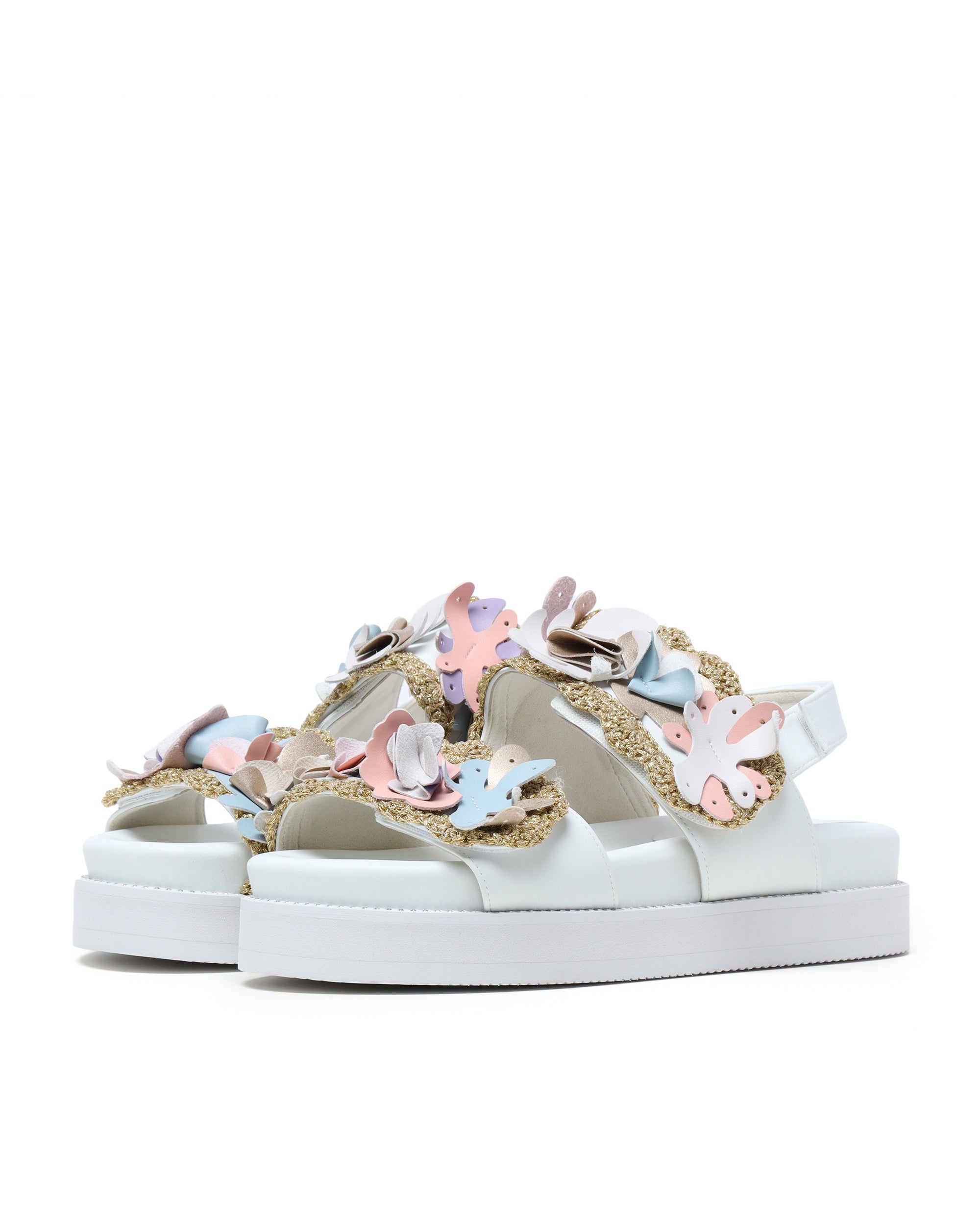 TSUMORI CHISATO Double strap sandals