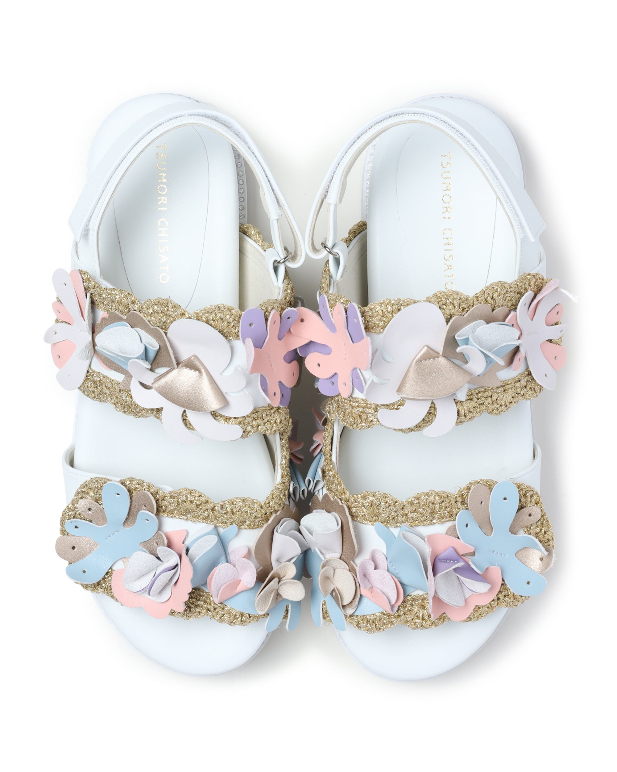 TSUMORI CHISATO Double strap sandals