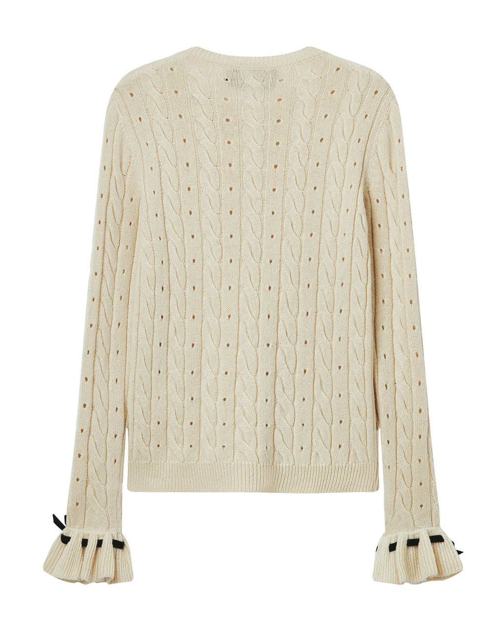 VALENTINO Contrasting trims sweater