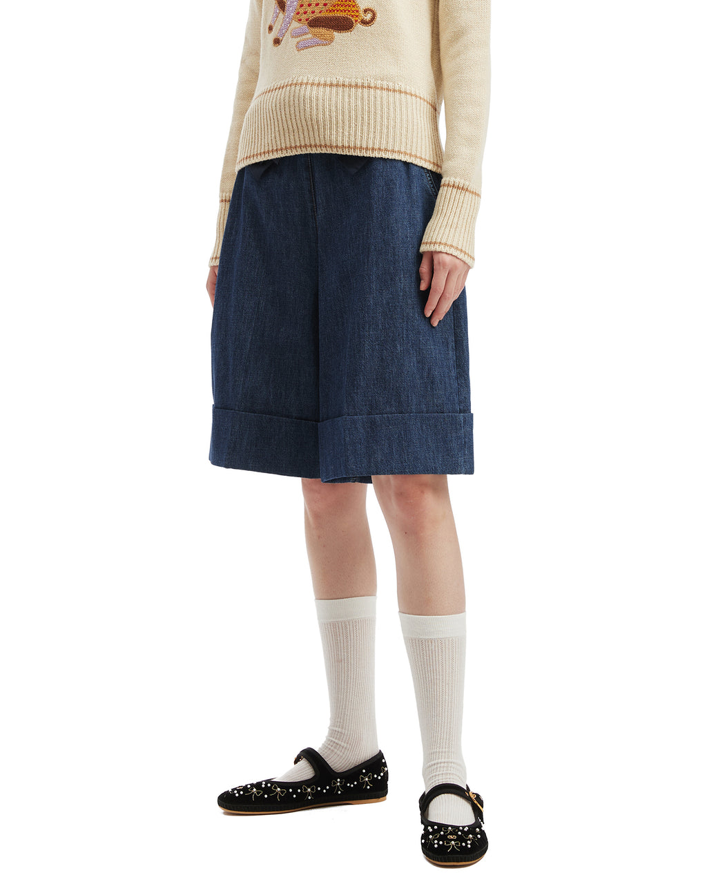 VALENTINO Bow front shorts