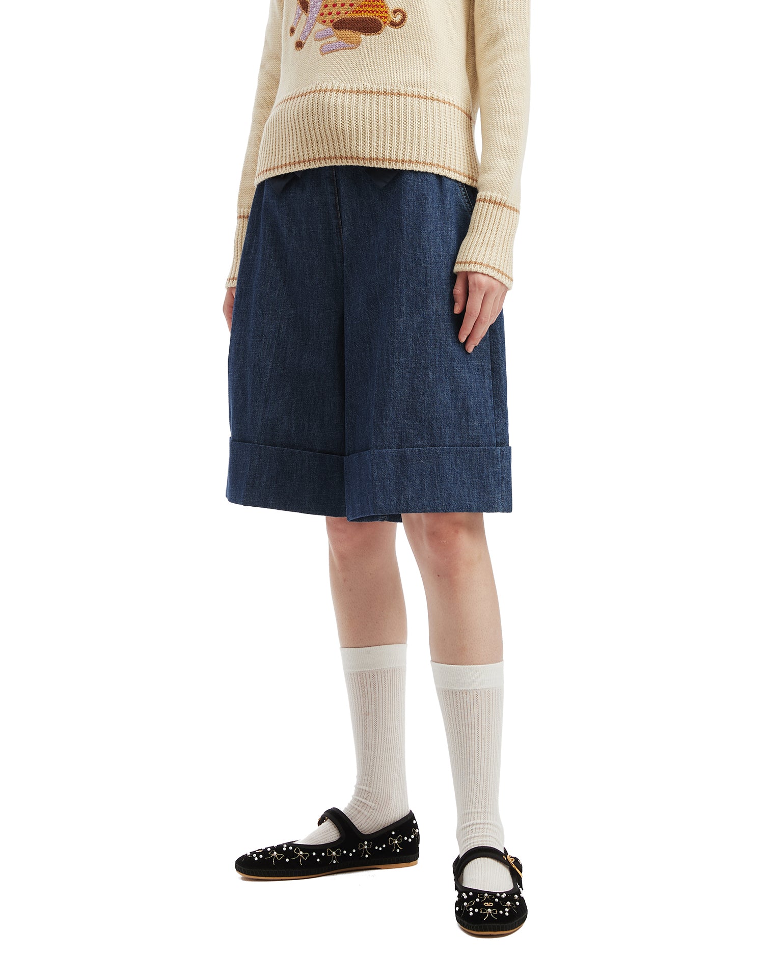 VALENTINO Bow front shorts