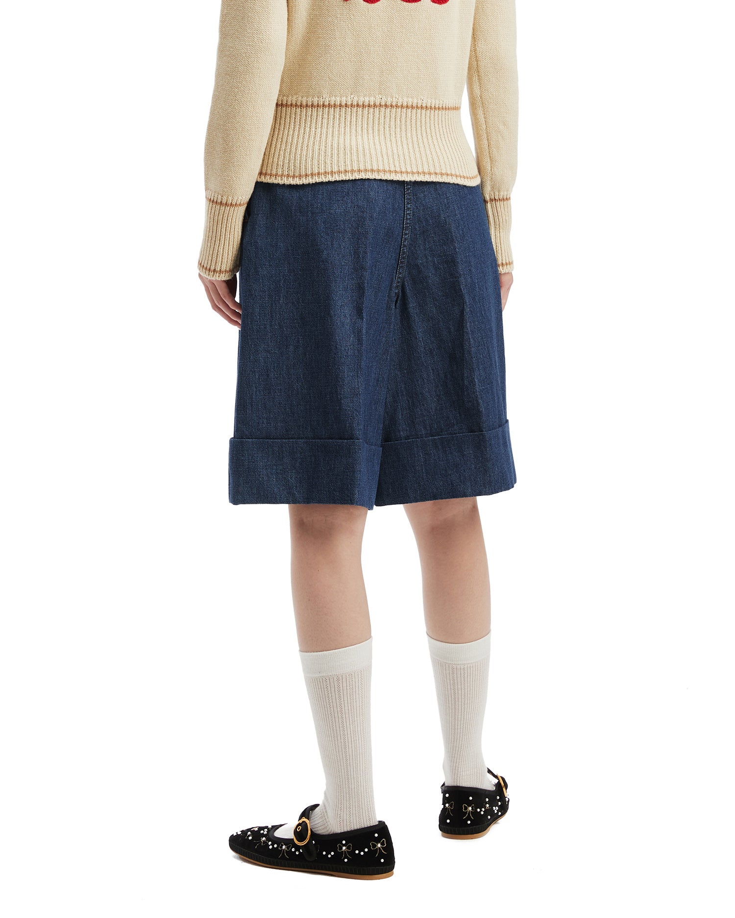 VALENTINO Bow front shorts