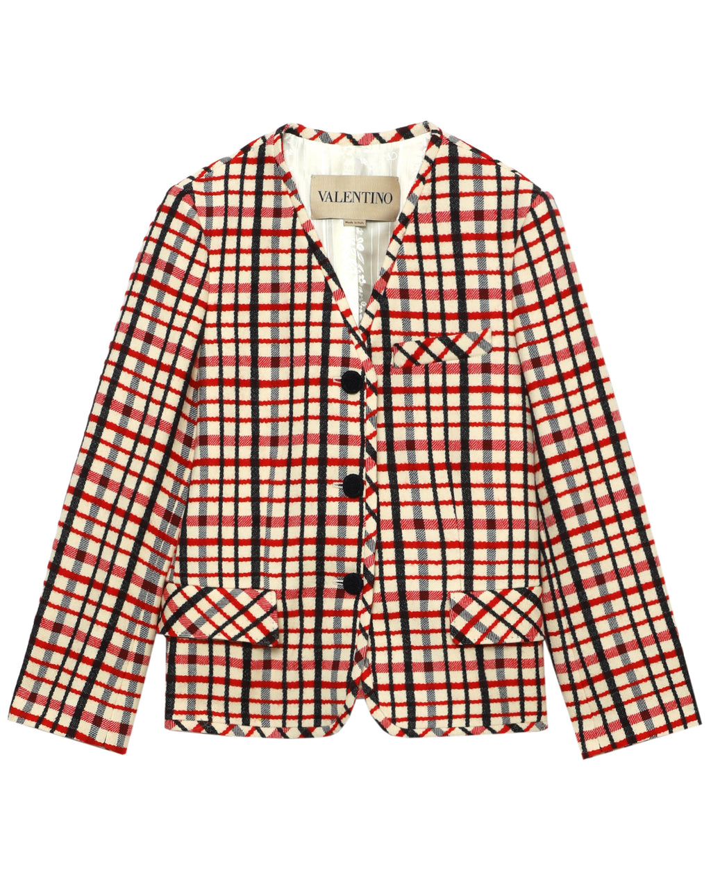 VALENTINO Checkered blazer