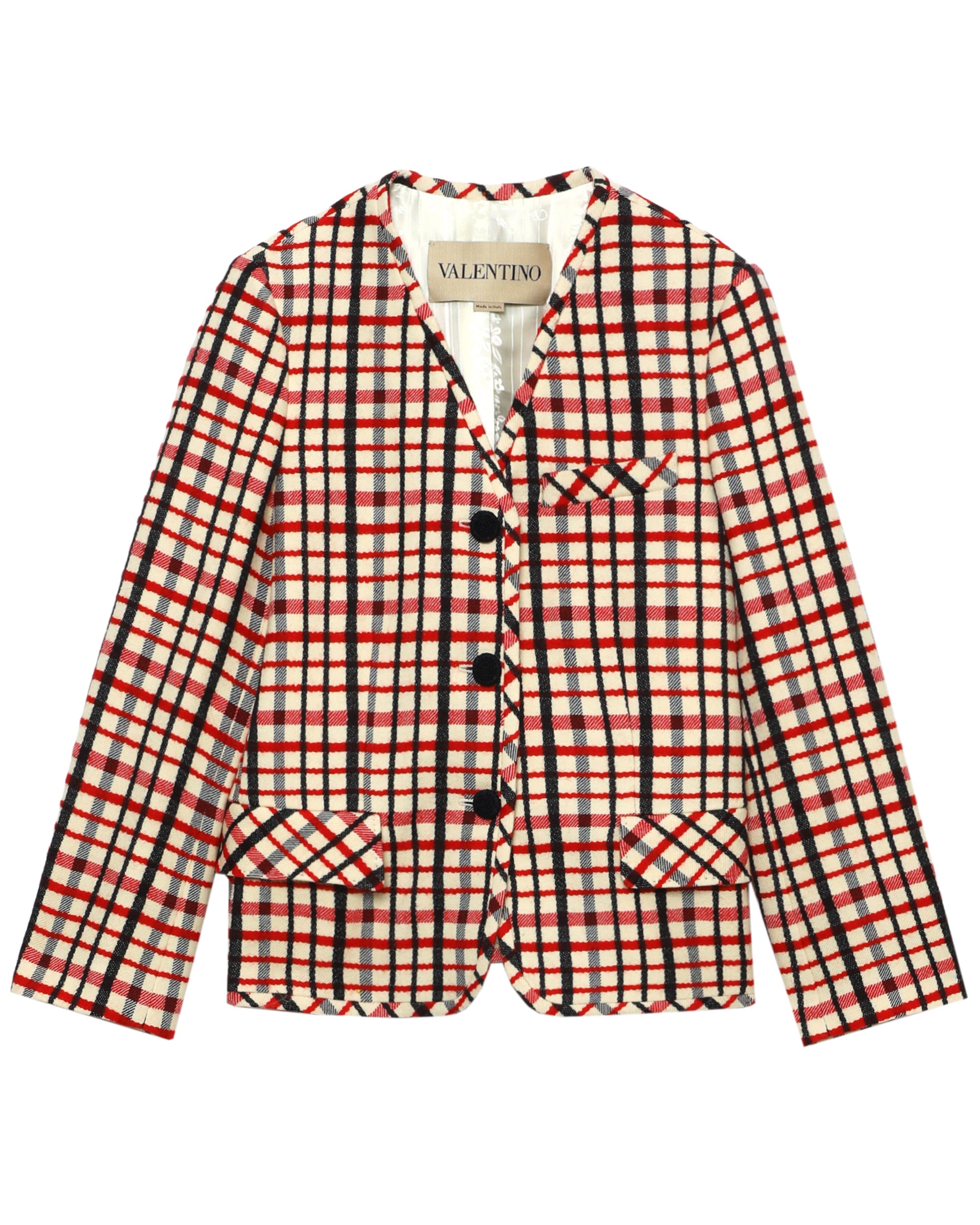 VALENTINO Checkered blazer