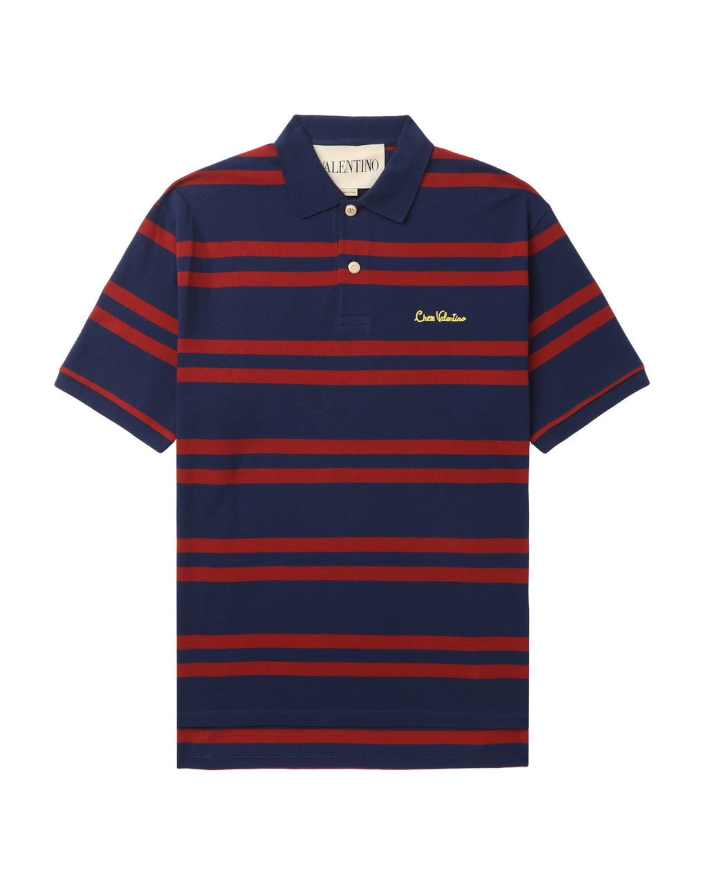VALENTINO Striped polo shirt