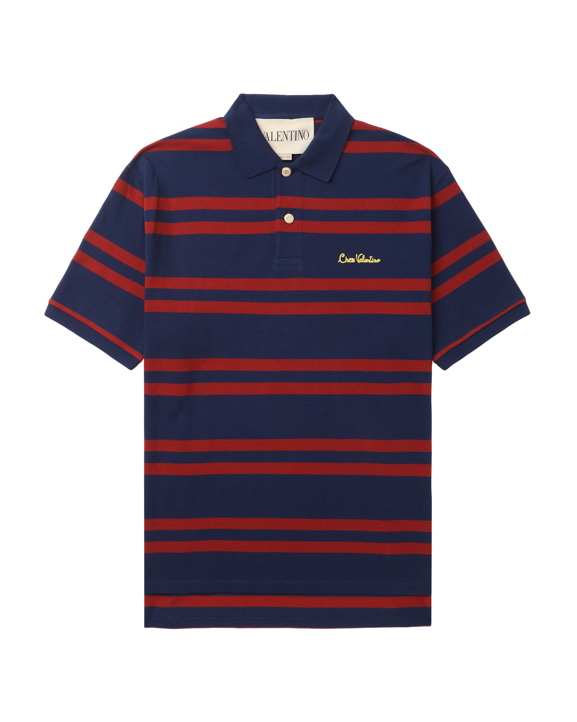 VALENTINO Striped polo shirt