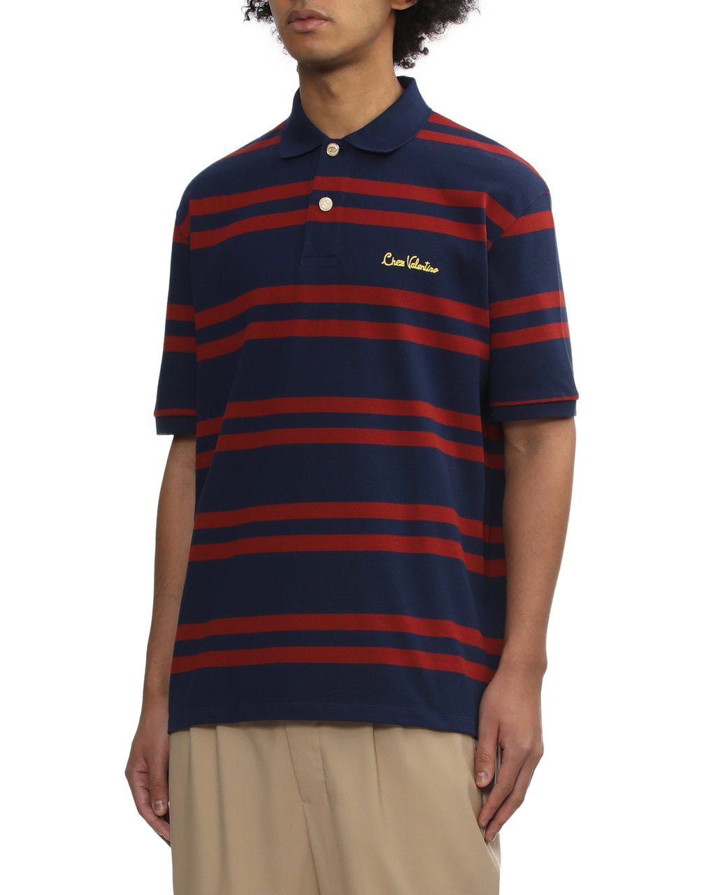 VALENTINO Striped polo shirt