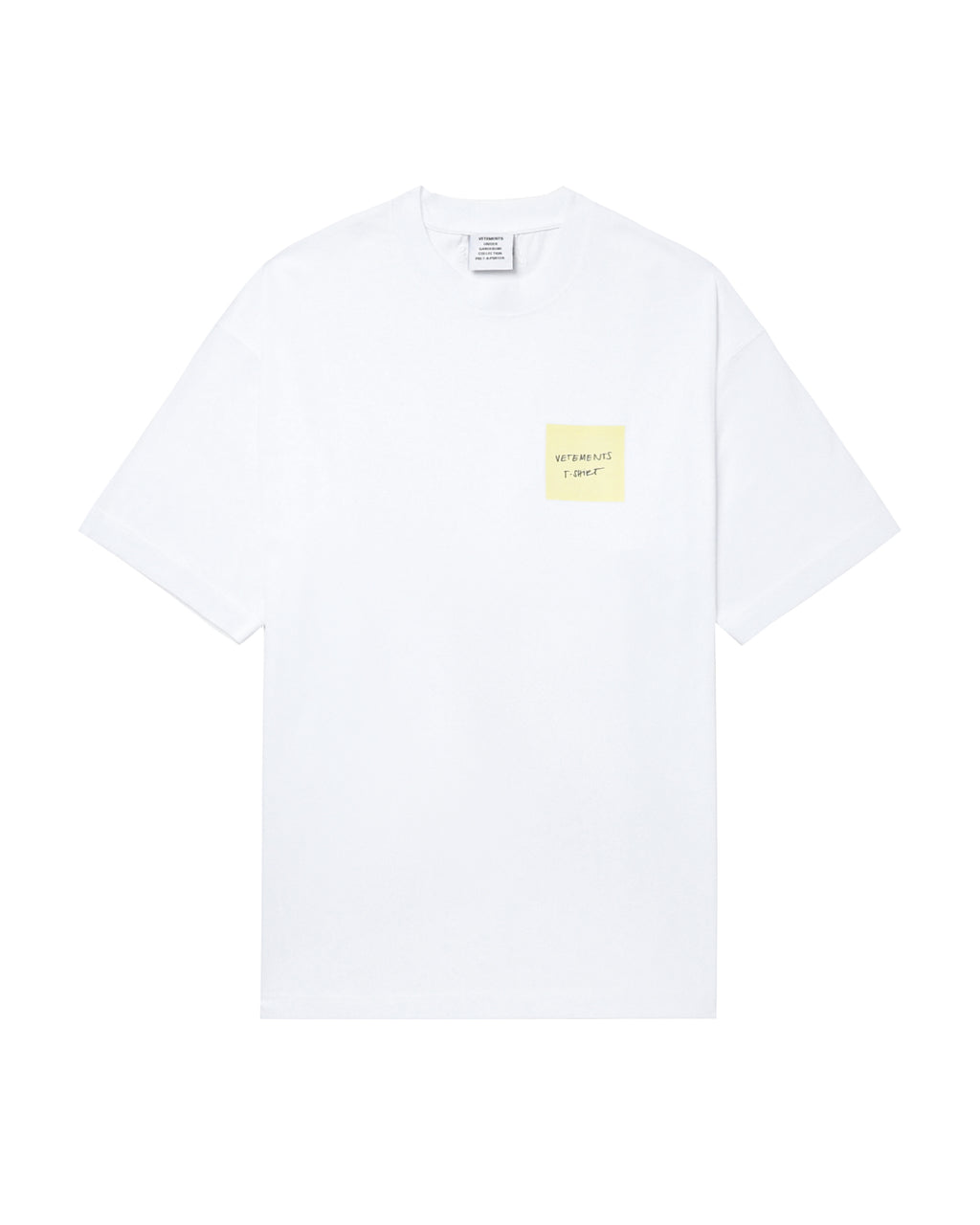 VETEMENTS Sticker tee