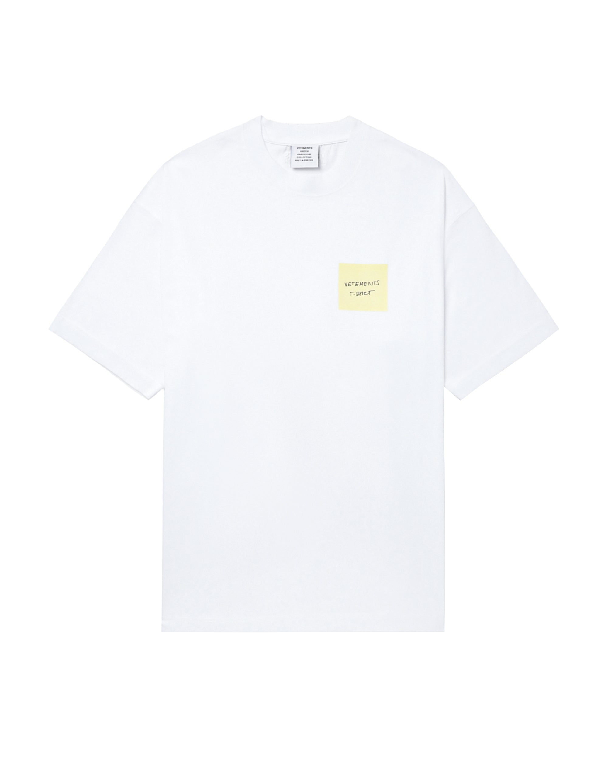 VETEMENTS Sticker tee