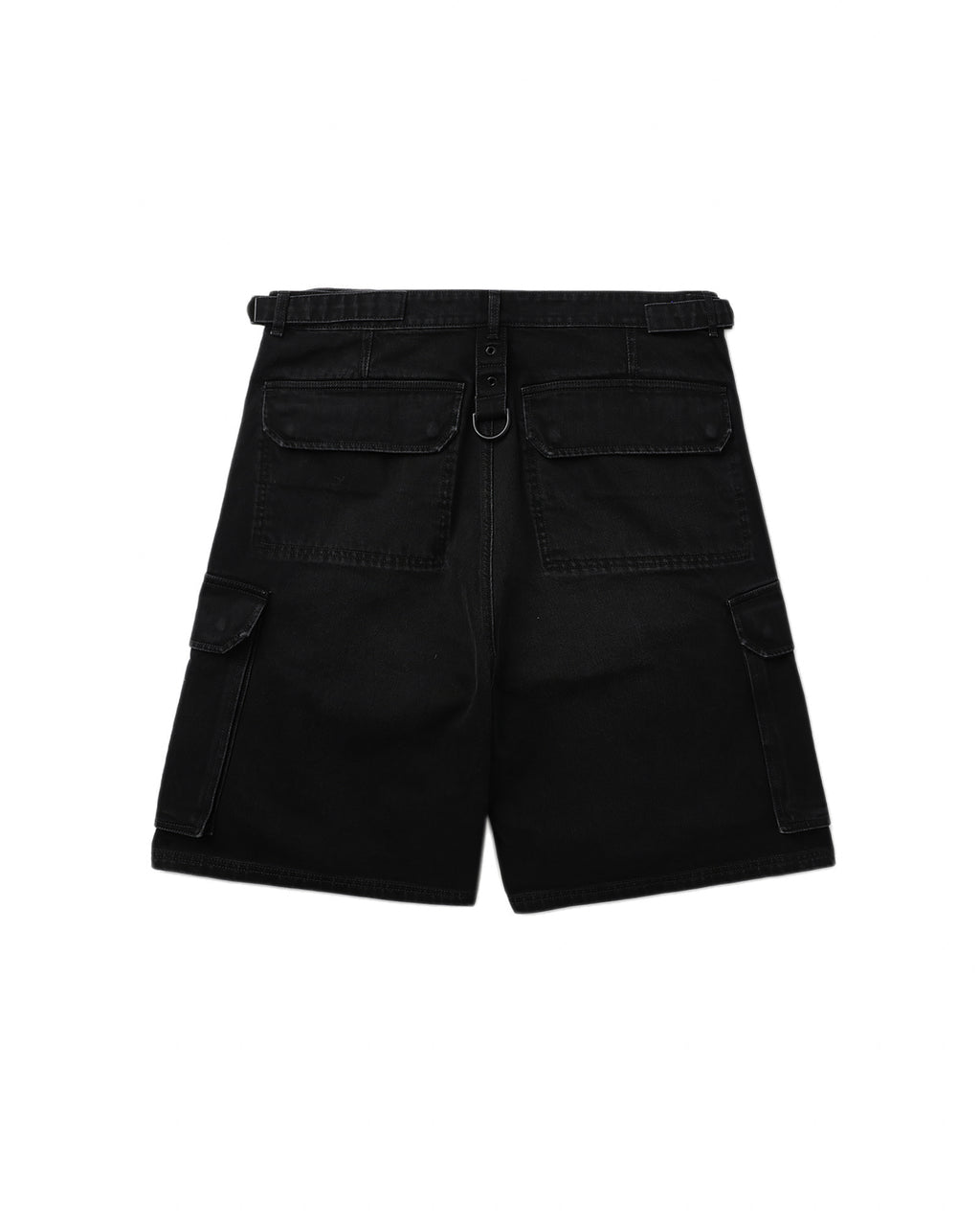 VETEMENTS Multipocket cargo denim shorts