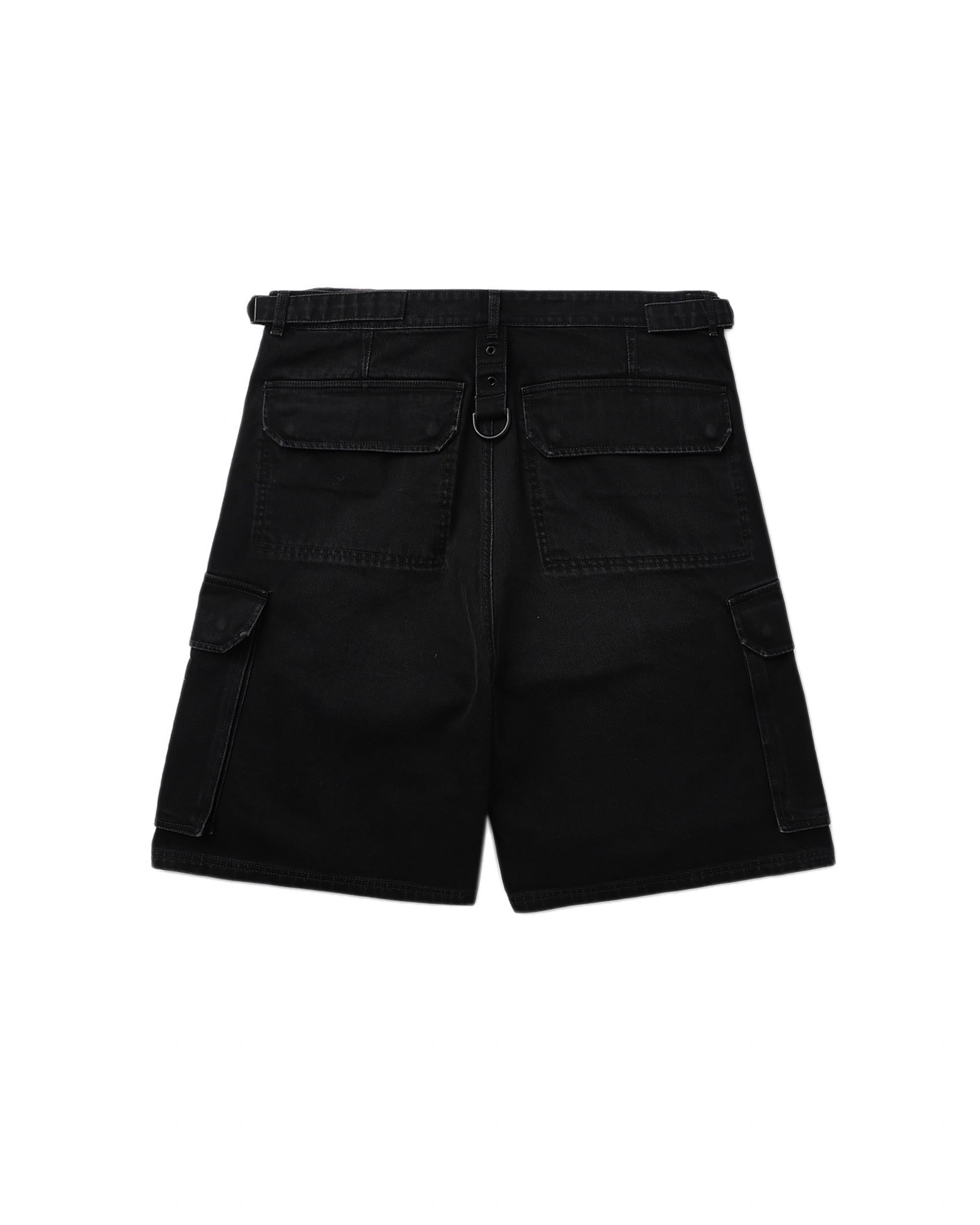 VETEMENTS Multipocket cargo denim shorts