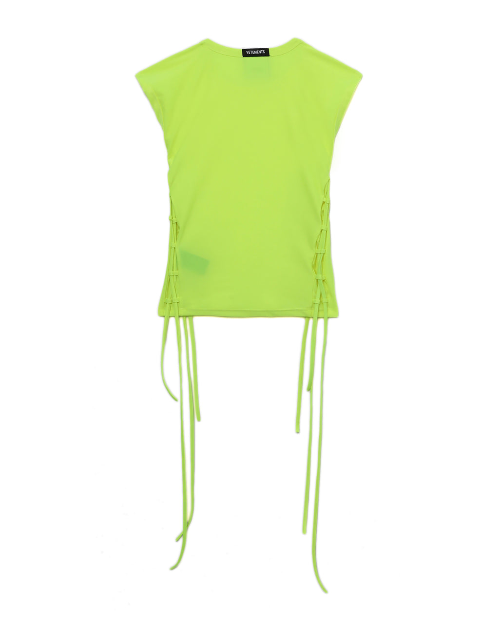 VETEMENTS Lace-up tank top